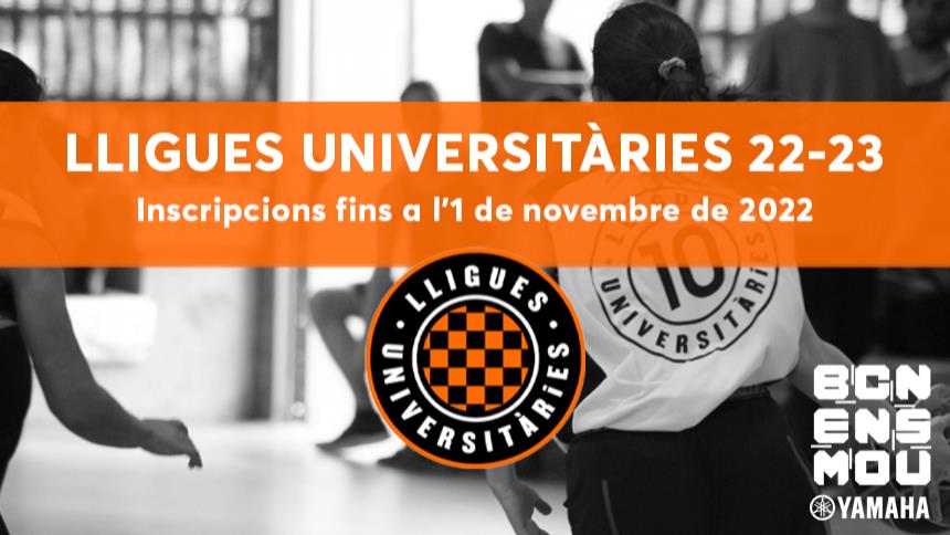 LLIGUES UNIVERSITÀRIES 2022-23